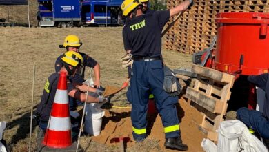 THW LVBEBBST: THW LVBEBBST: Vorkehrungen gegen das Hochwasser laufen auf Hochtouren - Update mit Fotos u. Korrektur